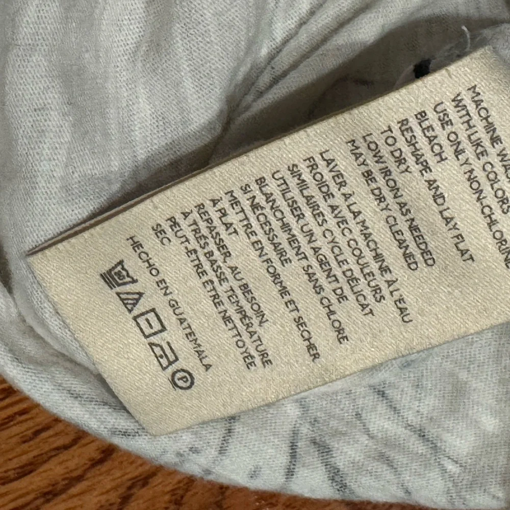 Anthropologie Maeve Caitlin Floral Black And White Long Sleeve Crewneck Top Med - Picture 4 of 4